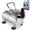 1/5 HP Airbrush Compressor with Regulator - Gauge and Water Trap
