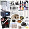Professional Tattoo Kit w/ 3 Ink Colors, 2 Machines and Power Supply