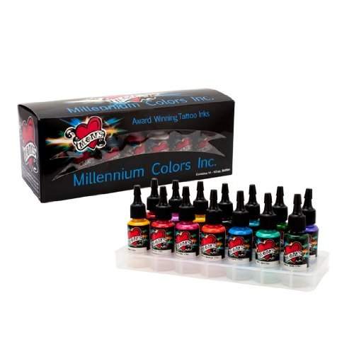 50 Colors Deluxe Tattoo Ink Set