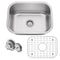 Single Bowl 16-Gauge Stainless Steel Undermount Kitchen Sink