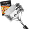 18-in Stainless Steel Bristle Free Grill Brush and Scraper