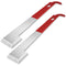 2 Stainless Steel J Hook Hive Tools - Beekeeping Scraper Frame Lifter