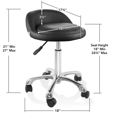 SAL-STOOL-317-BLK