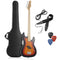 Electric Bass Guitar - Right Handed Beginner Kit with Gig Bag