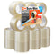 18-Rolls Wide Packing Tape (3 x 110 yard/330-ft each) - Clear