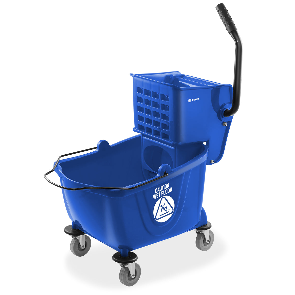 Commercial Housekeeping Cart & Commercial Mop Bucket, 26 Qt. Blue, 20 x  37.5 - Food 4 Less