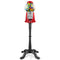 15" Gumball Machine with Stand - Red