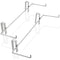 2pk Stainless Steel Beehive Frame Holder Hanger Perch for Beekeeping
