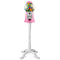 15" Gumball Machine with Stand - Pink