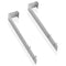 2pk Stainless Steel Speed Rail Hangers, Bottle Rack Mounting Straps