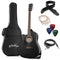 Left-Handed 41-inch Dreadnought Cutaway Acoustic-Electric Guitar