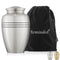 Adult BrassCremation Funeral Urn for Human Ashes - Etched Cross