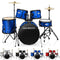 5pc Adult Drum Set - Full Size Beginner Percussion Kit with Stool
