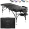 Professional Portable Bi-Fold Massage Table with Aluminum Legs