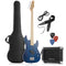 Electric Bass Guitar with 15-Watt Amp - Right Handed Beginner Kit