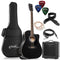 41-inch Dreadnought Cutaway Acoustic-Electric Guitar with 10 Watt Amp