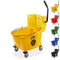Commercial Mop Bucket with Side Press Wringer - 33 Quart