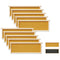 10-Pk Medium Super 6-1/4-in Unassembled Hive Frames and Foundations