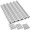 18" x 26" Commercial Baguette Pan, Aluminum Perforated French Bread Loaf Pan