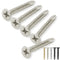 Wood Screws #9 x 1-1/2-in for Door Hinges - 25 pack