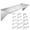 Stainless Steel Shelf - NSF Commercial Kitchen Wall Shelving