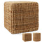 Woven Seagrass Pouf Ottoman