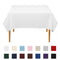 10pk Square Polyester Fabric Tablecloths