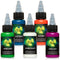 Nuclear UV Blacklight Tattoo Ink - 5 Color Set