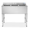 3 Compartment NSF Stainless Steel Bar Sink