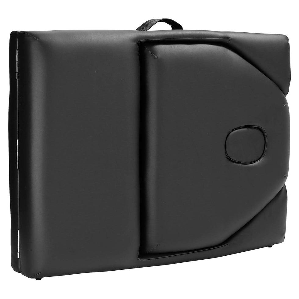 Saloniture Professional Portable Massage Table with Backrest Mix