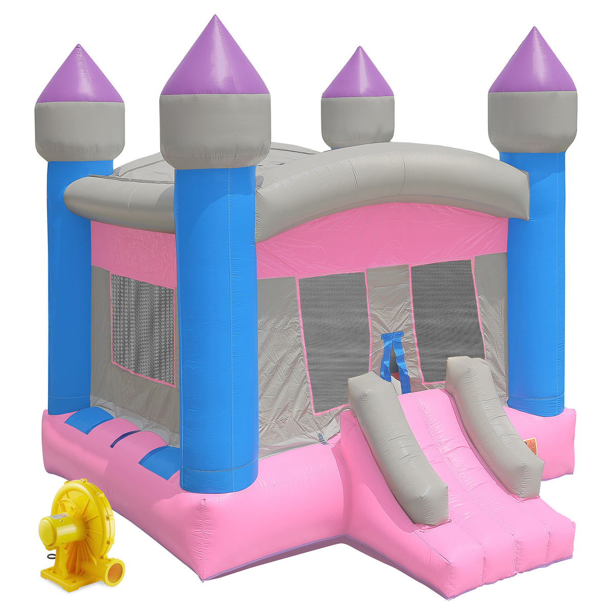 Commercial Princess Castle Bounce House with Blower – Mix Wholesale