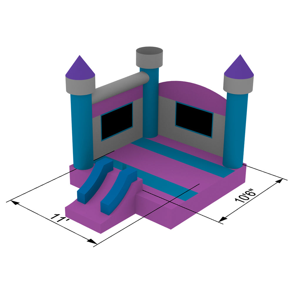 Commercial Castle Bounce House – Mix Wholesale