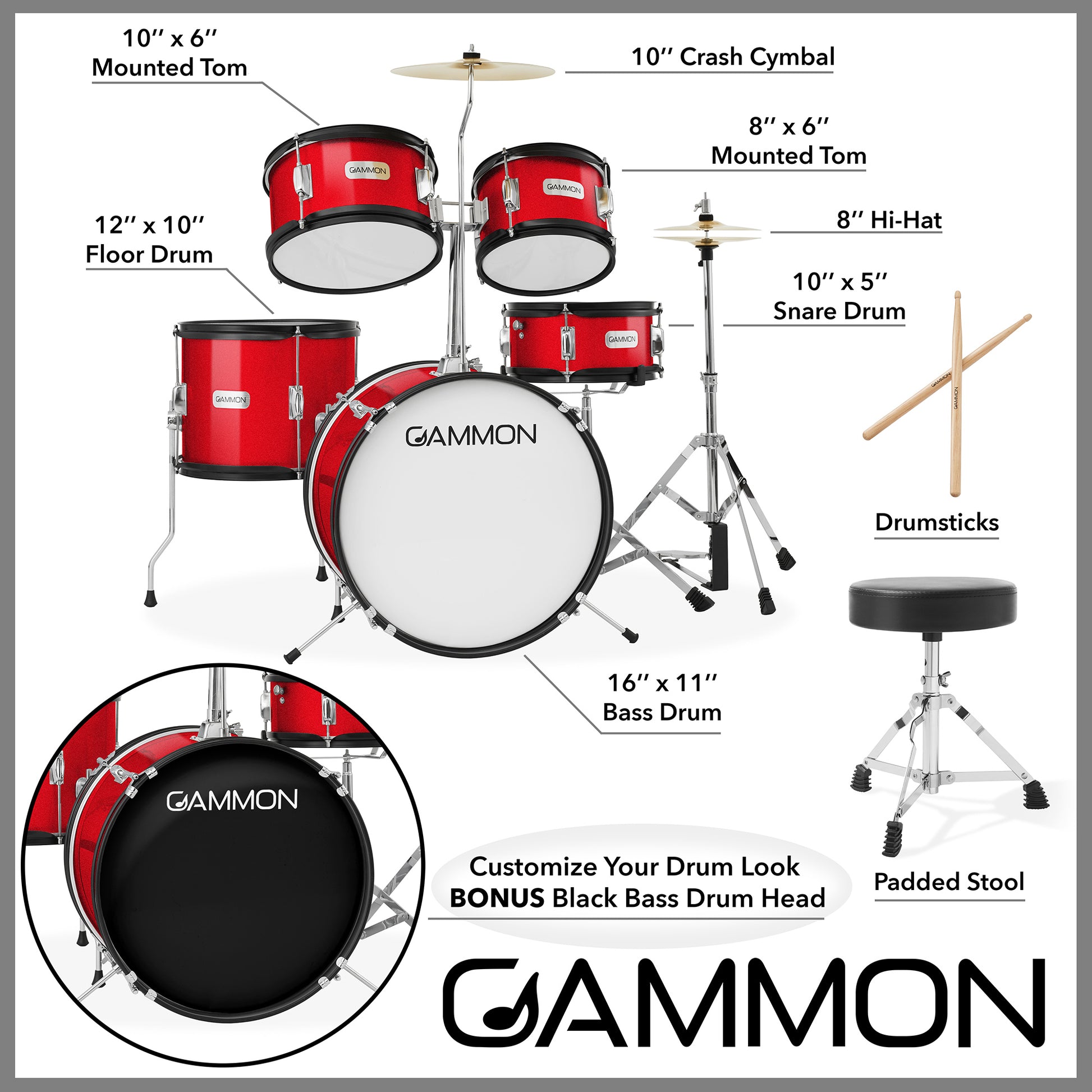 DRUM-S-JB-4940-RED