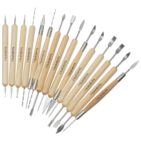 Ceramic Clay Tools Set Polymer Clay Tools Pottery Tools Set Wooden Pottery  Sculpting Clay Cleaning Tool Set tool sculpture